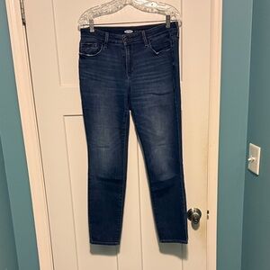Old Navy Women's Dark Blue Skinny Jeans
